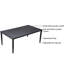 Table de salle à manger d'extérieur 40 po x 70 po-745285896