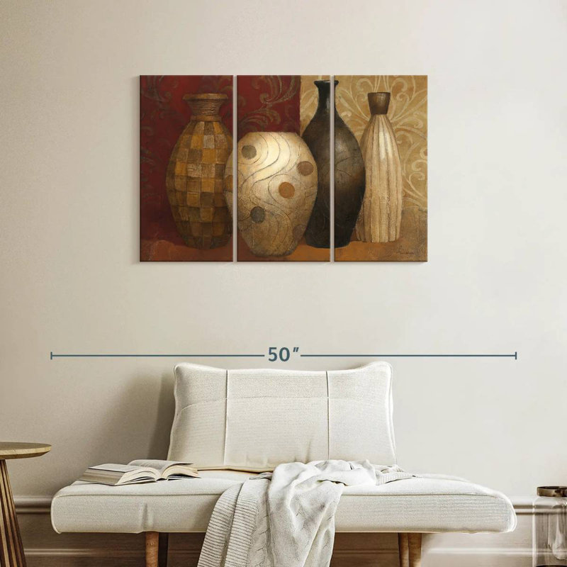 Senne Timeless Vessels, 24" H x 38" W