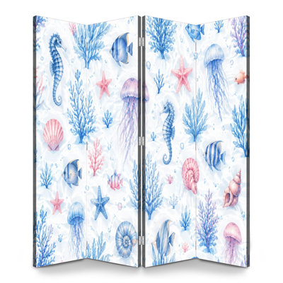 Cloison pliante 4 panneaux Royal Sea Life