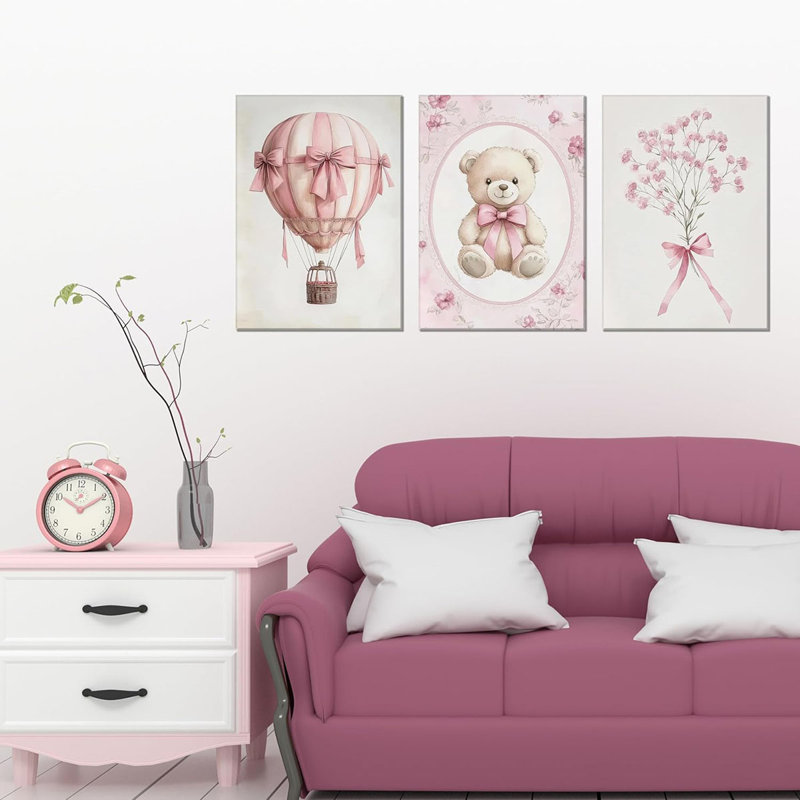 3 Piece Wrapped Canvas Print