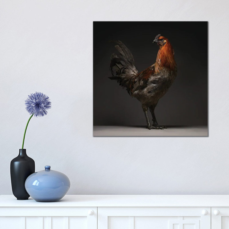 Liege Fighter - Wrapped Canvas Print, 45.72 cm H x 45.72 cm W x 1.91 cm D