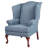 Lucious Upholstered Wingback Chair-637931735