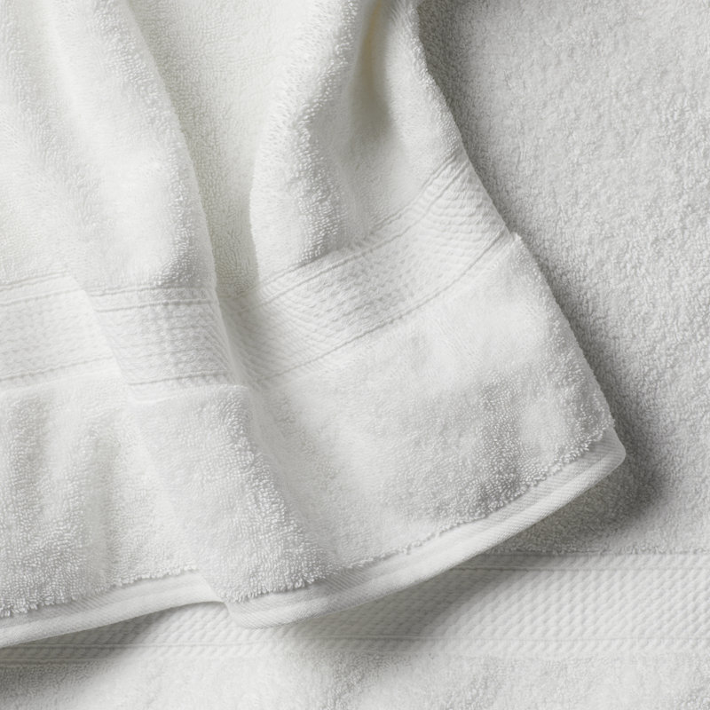 Serviette de bain en coton Payten Classic, Blanc
