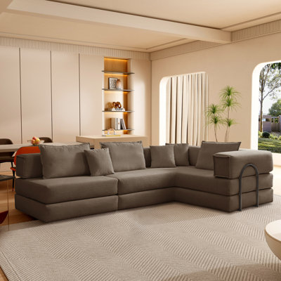Ensemble de canapé modulaire surdimensionné rembourré