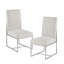 Chaises de salle à manger en polyester Modern Simplicity pour la maison et le restaurant