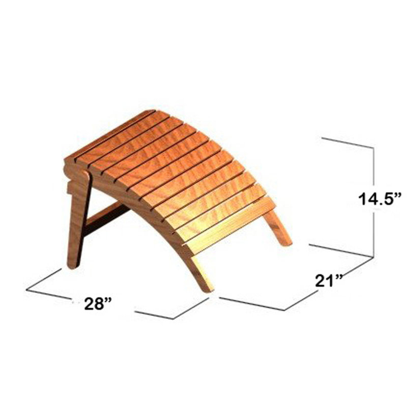 Westminster Teak Adirondack Footrest