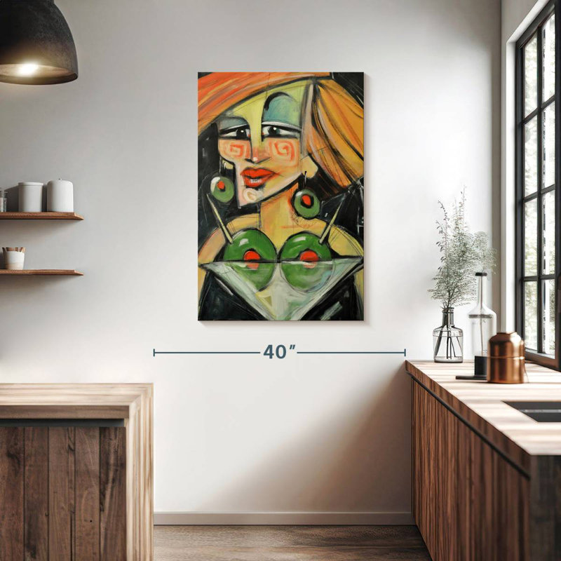 Leisha sale avec deux, H 39 po x l 26 po