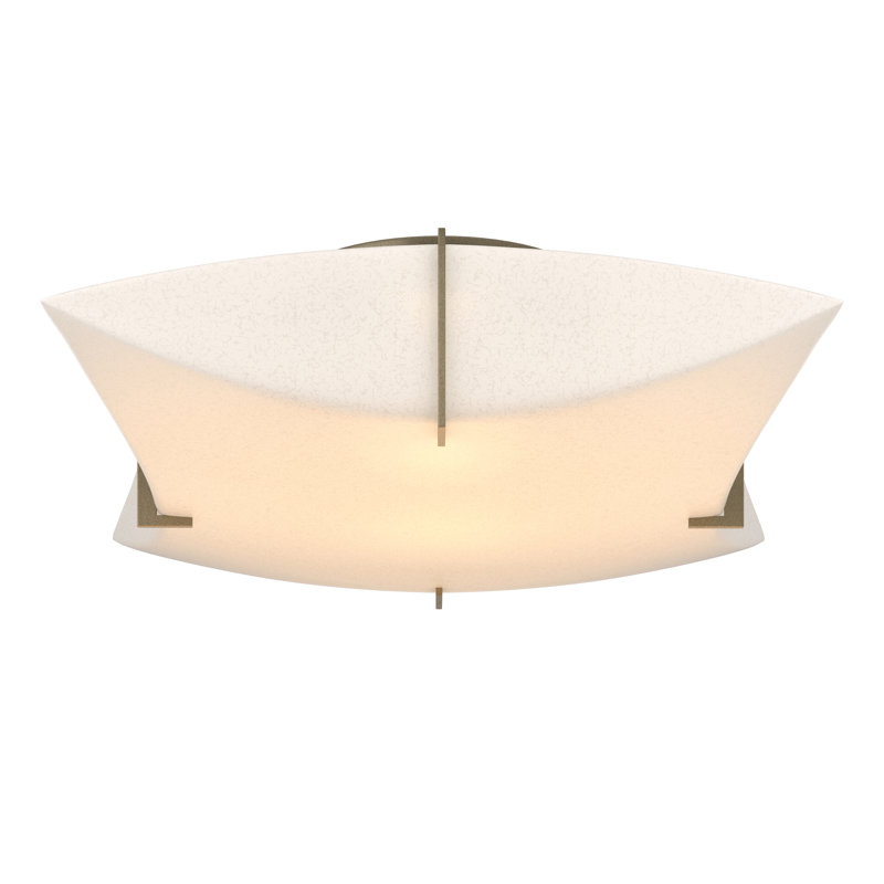 Bento 2 - Light Semi Flush Mount, Soft Gold