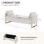 Banc de rangement rembourré 65 po avec deux coussins Soraiya-1136695657