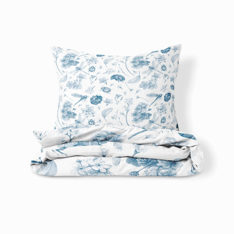Abstract Duvet Cover, King Duvet Cover + 2 King Shams