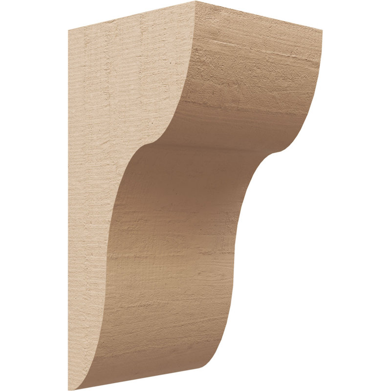 Bois de cèdre brut Carmel TimberThane Corbel, H 10 po x l 5 po x P 5 po