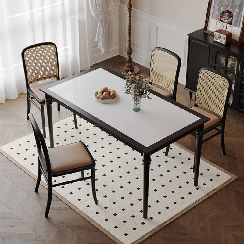 Ensemble de salle à manger rectangulaire L 59,1 po x l 31,5 po, 5