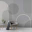 Superfresco Easy Arched Geometric Muted Colours Print To Order Mural-101929143
