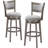  Fabric Back Swivel Bar Stools 30“ (Set Of 2)-1377952967