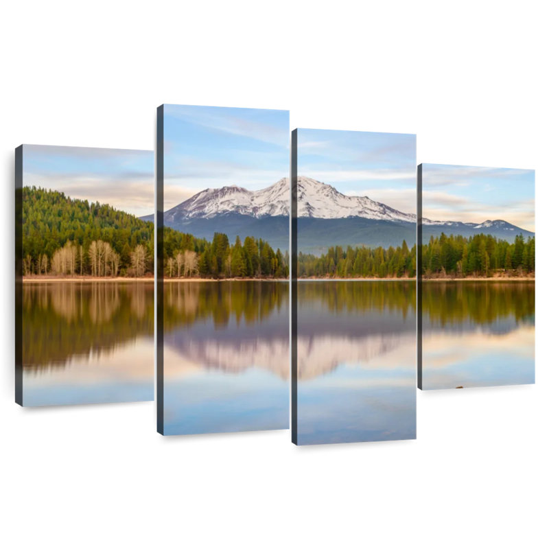 Alvord, reflet du lac Shasta, H 27 po x l 43 po