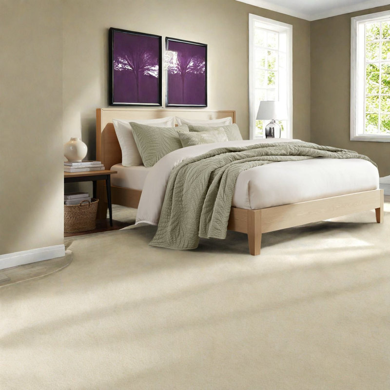 Breathable Cotton King Bedding Sets, Modern Sage Quilt For Home