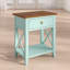 75.44cm W Solid Wood Bedside Table-2063461989