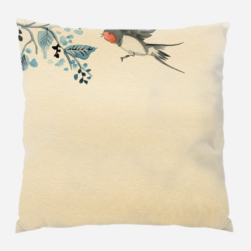 Maxfield Throw Pillow, Microsuede, Indoor