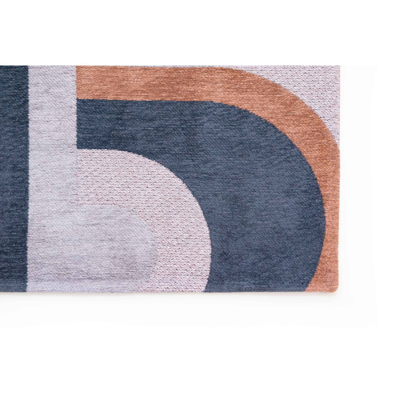 Geometric Area Rug, Runner 80 x 250cm
