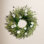 22" Handcrafted Daisy Wreath