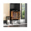 Support pour tourne-disque, table de rangement pour disques, table de bout avec support de présentation en vinyle, table d'appoint, support de table tournante, table de chevet