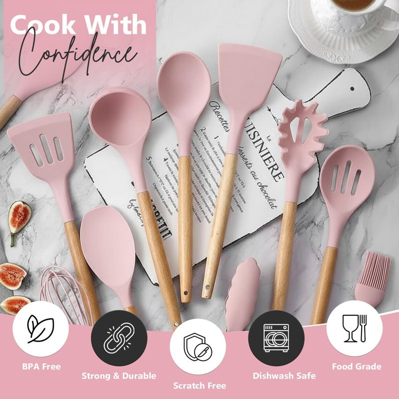 HONGKONGDISHUELECTRONICTECITED Cooking Utensils Set 12 Utensil Set