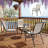 Outdoor Chairs Set Of 4,Stackable Chairs-838440375