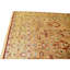 Hand Knotted Wool Area Rug in Gold