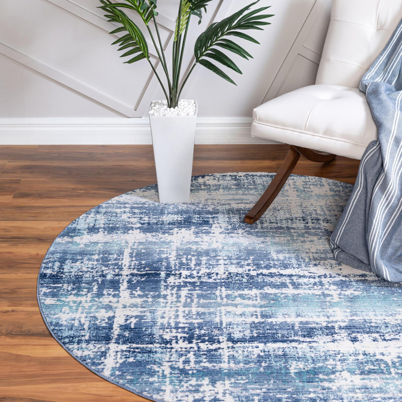 Indoor Rug, Round 3'7"