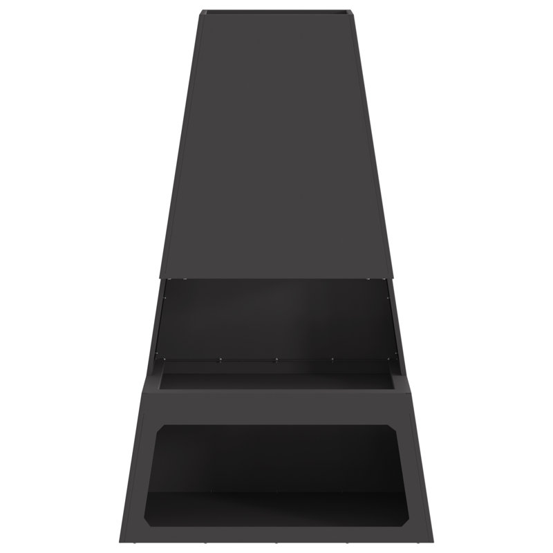 Outdoor Fire Pit, Black