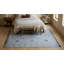 Tapis contemporain gris à motif géométrique en laine-885552919