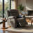 Faux Leather Power Recliner-1864681420