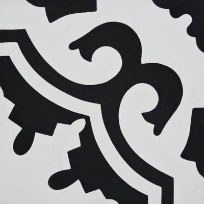 Tanger 8" x 8" Cement Patterned Wall & Floor Tile