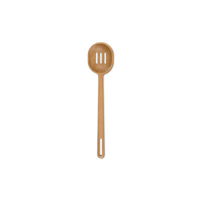 Le Creuset Signature Wood Slotted Spoon