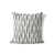 Ivoire / rayures gris anthracite