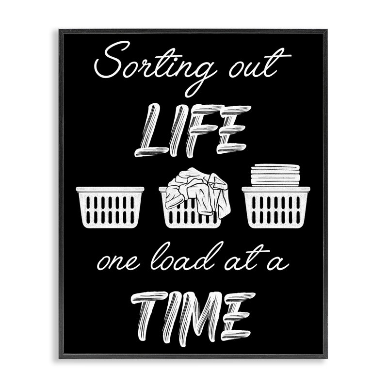 «Sorting Out Life», giclée encadrée par Marcus Prime, H 20 po x l 16 po, Giclée encadrée noir minuit
