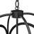 Four-Light Metal Birdcage-Style Pendant Lamp