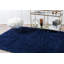 Tapis uni / rayé bleu foncé Wrebrido-1857119516
