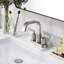 Robinet de salle de bain central à deux poignées avec drain Dayani - Nickel brossé-81655869