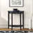 Classic Half-Moon Console Table