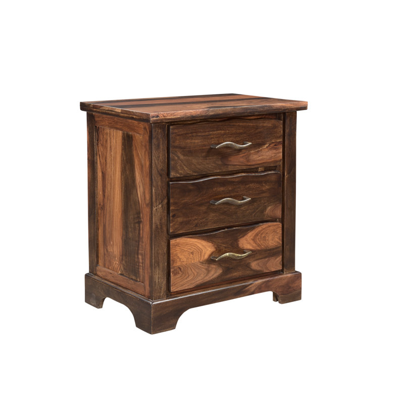 Chaliyah 25'' W Solid Wood Nightstand