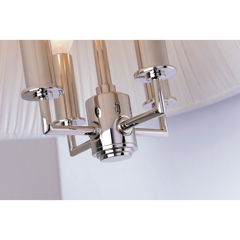 Burdett 4 - Light Pendant, Polished Nickel