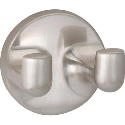 Infinity Double Robe Hook - Satin Nickel