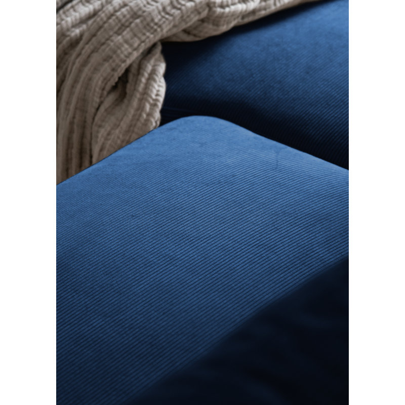 Lofty Lilly 6 seater Corner Sofa Bed, Left Hand Facing, Navy Blue