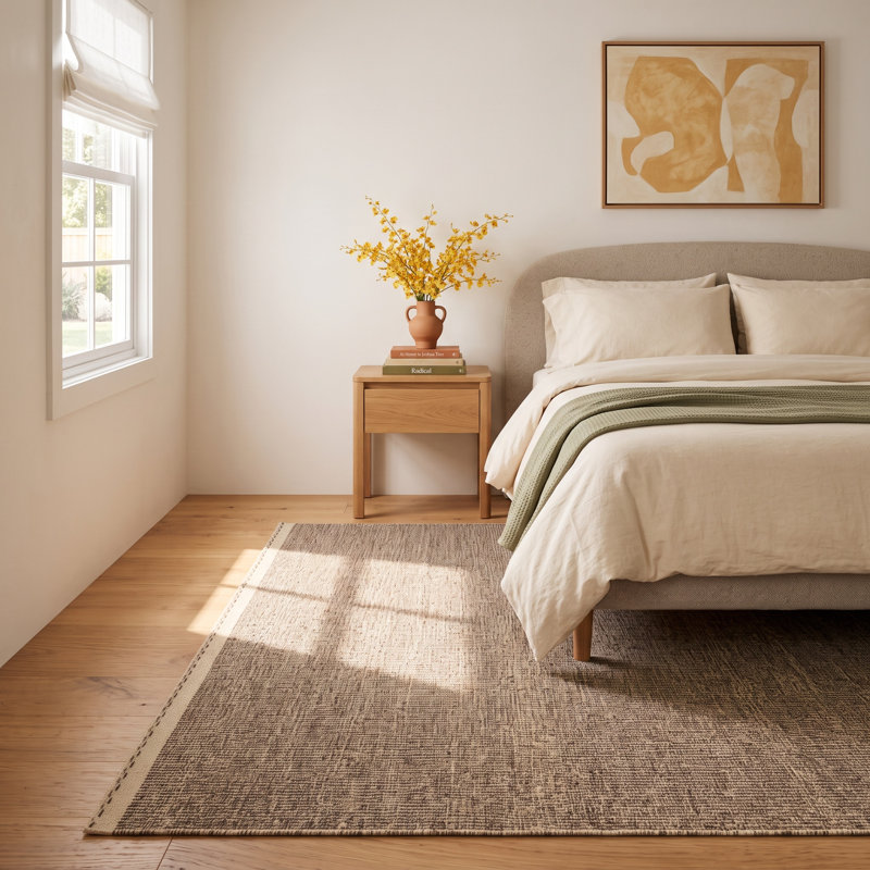 Baylen Sally Hand Woven Area Rug, Rectangle 5' x 7'6"