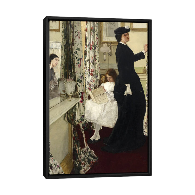 Print, Black, 66.04 cm H x 45.72cm W x 4.445cm D
