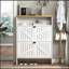 Armoire à chaussures pliante en MDF multi-fonctionnelle, moderne et minimaliste