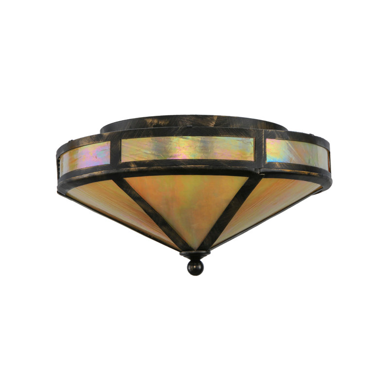 Rustic Lodge 2 - Light Flush Mount