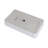 24"X14" White Ceramic Rectangular Vessel Bathroom Sink-739967075