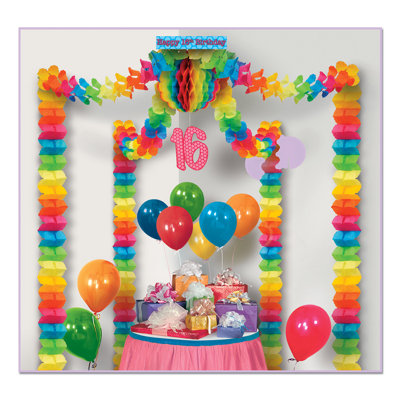 "16th" Birthday Party Canopy